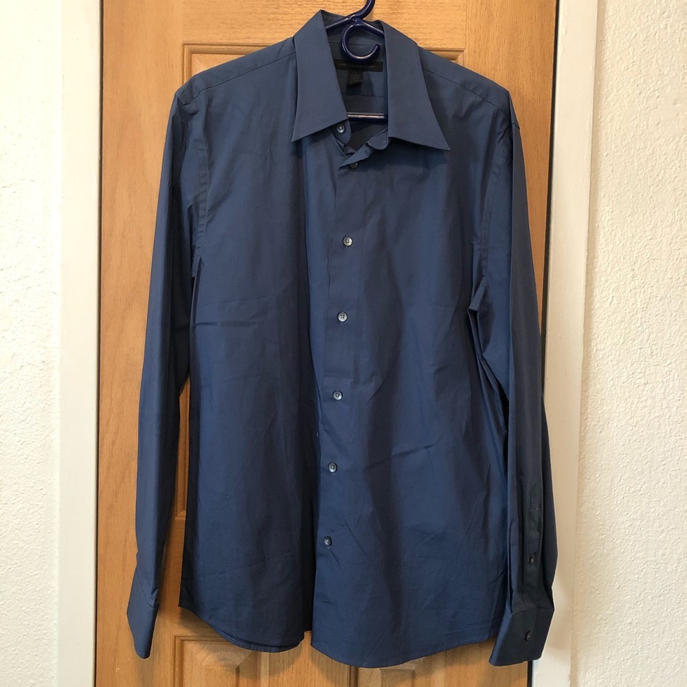 Navy Blue Express Dress Shirt